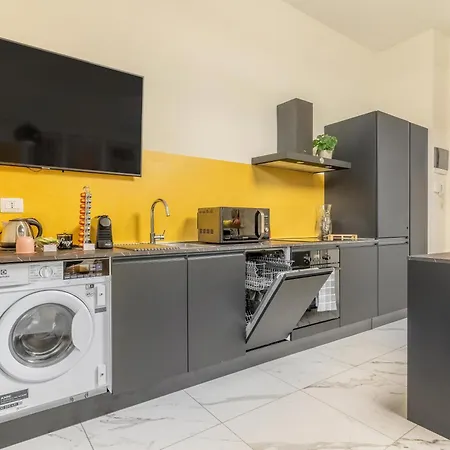 3 Min Da Metro - Relax E Collegamenti Per Olimpiadi 2026 - Marblenoir Apartament Mediolan